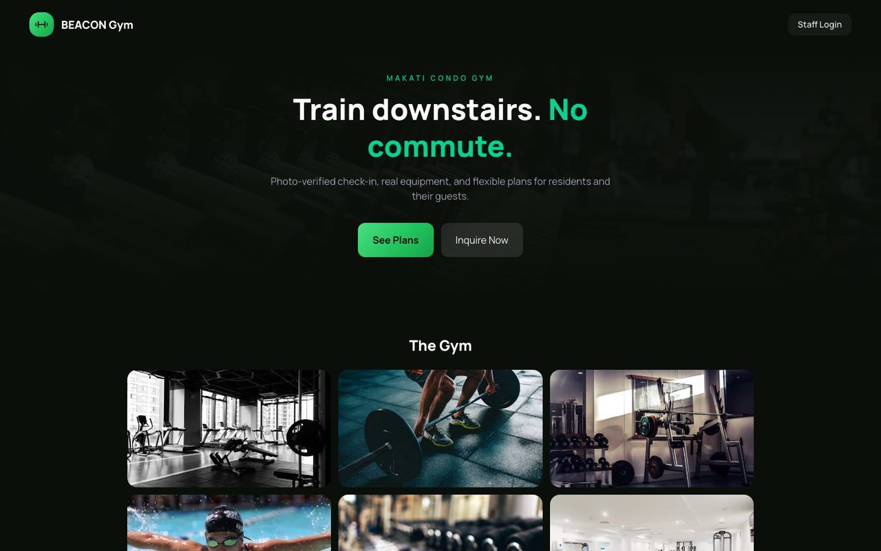 BEACON Gym OS — built live with BOSSLABS AI